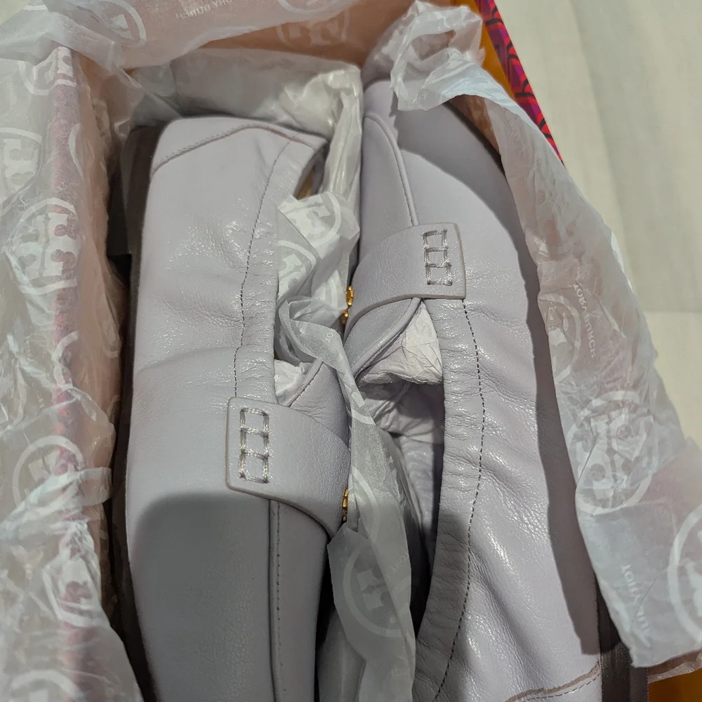 Tory Burch Ballet Loafers with Gold Detail